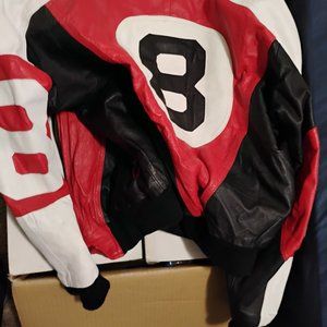 Vintage 8-ball leather jacket